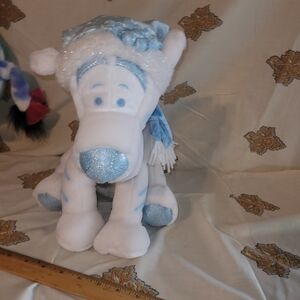 White/Blue Tigger Stuffed Animal Disney